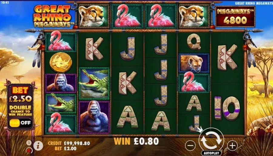 Petualangan Seru Penuh Kejutan Dari Great Rhino Megaways