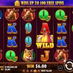 Aksi Liar Padang Rumput Penuh Adurenalin di Buffalo King Bangkit